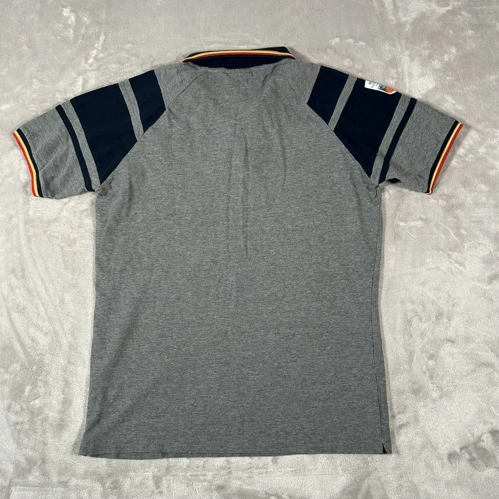 Sergio Tacchini Rolex Monte-Carlo Masters Tennis Court Polo Shirt Men's XL RARE